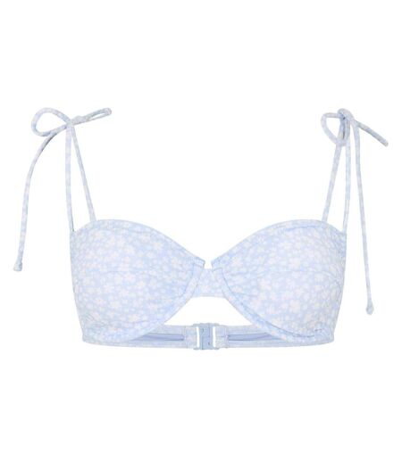 Haut De Maillot De Bain Motif/style Floral Femme Bleu Jack Wills