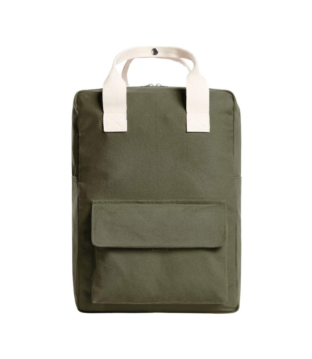 Sac À Dos Motif/style Uni Like Taille Unique Olive Halfar-1