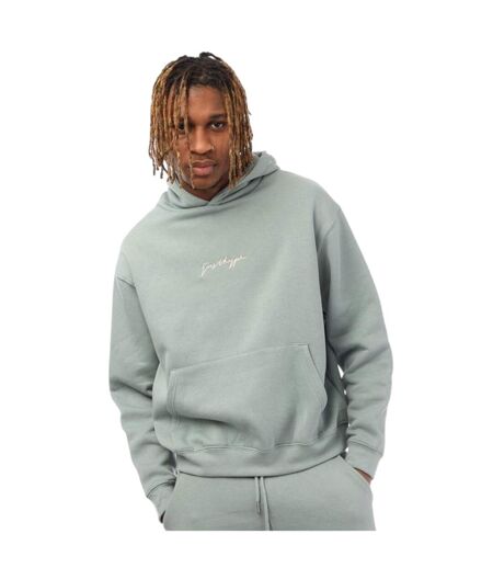 Sweat À Capuche Homme Vert Mousse Just Hype