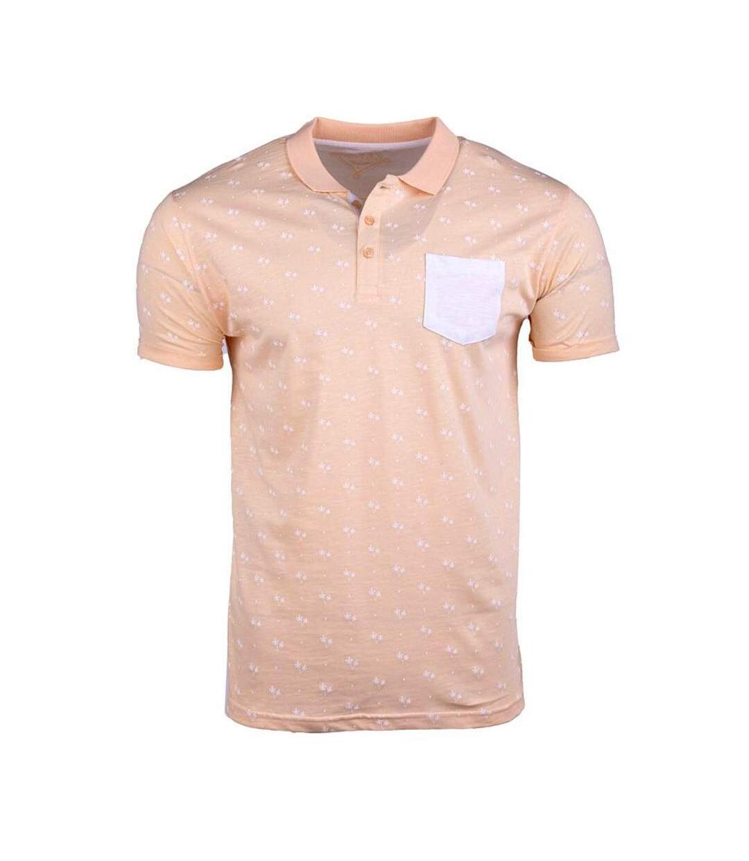 Polo Orange Homme La Maison Blaggio Palesto - L