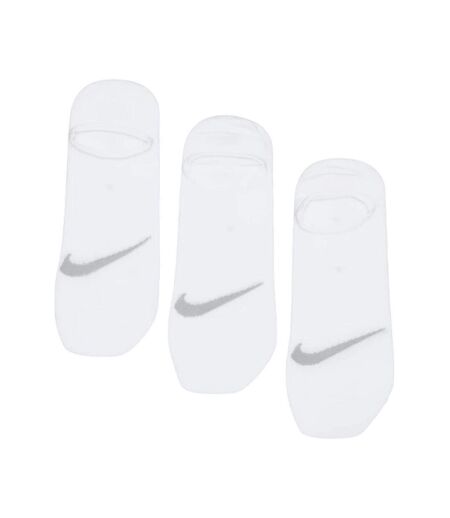 Pack Of 3  Unisex Adult Lightweight Socks  White Nike