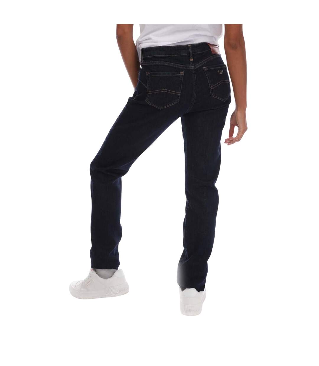Jean j23 femme bleu denim Emporio Armani-2