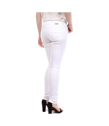 Jean Slim Blanc Femme Teddy Smith Pin Up - 25