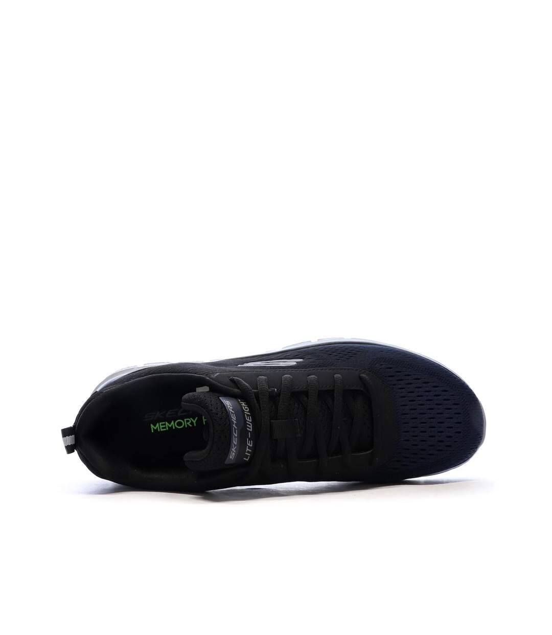 Baskets noir/marine homme skechers track-ripkent-4