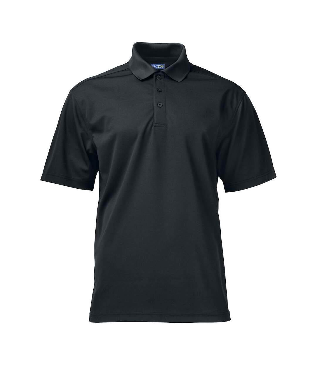 Mens Pique Polo Shirt Black Projob-1