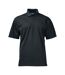 Mens Pique Polo Shirt Black Projob-1
