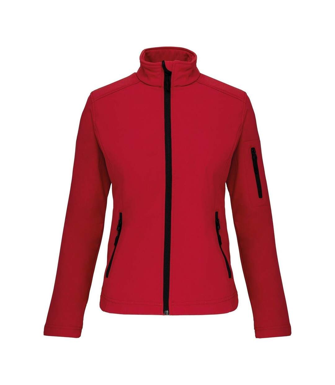 Veste softshell 3 couches - Femme - K400 - rouge