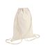 Sac De Gym Unisexe Taille Unique Blanc Cassé Bagbase-1
