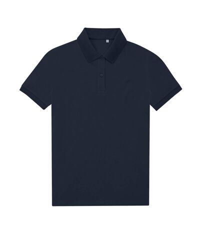 Womens/ladies My Eco Polo Shirt Navy B&C