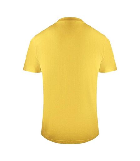 T-shirt Motif/style Boîte Asymétrique Adulte Jaune Cavalli Class