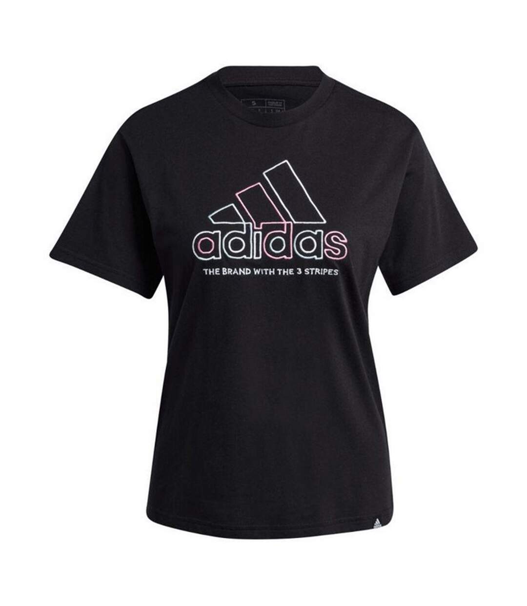 T-shirt Style Logo Xpress Femme Noir Adidas-2