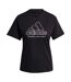 T-shirt Style Logo Xpress Femme Noir Adidas-2