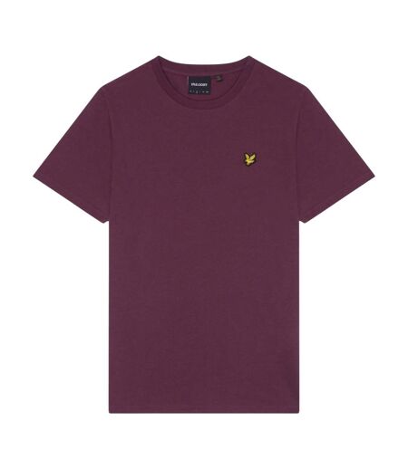 T-shirt Style Uni Homme Violet Lyle & Scott