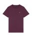 T-shirt Style Uni Homme Violet Lyle & Scott-1