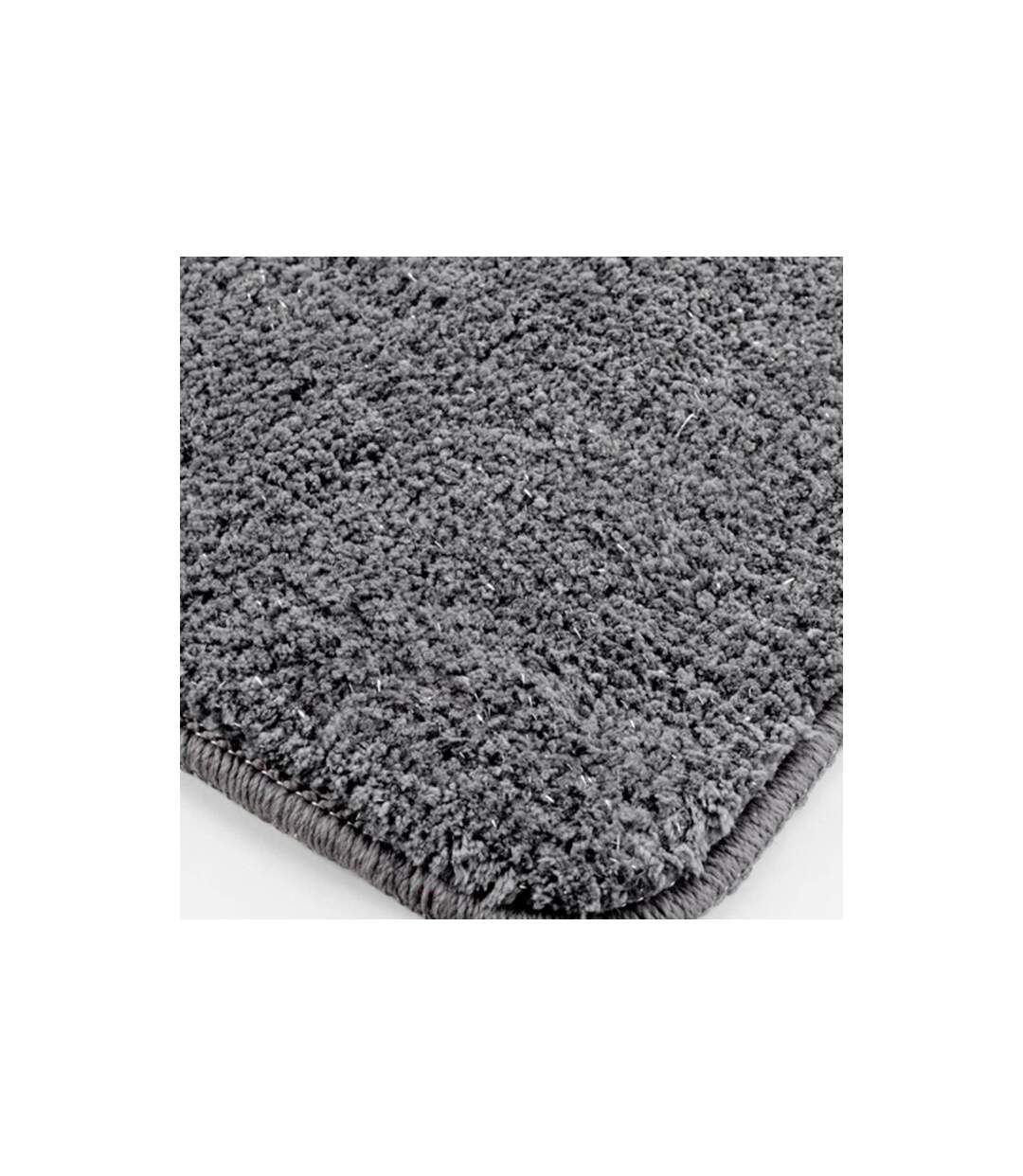 Tapis de Bain Microfibre Métallisé 45x75cm Gris-3