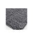 Tapis de Bain Microfibre Métallisé 45x75cm Gris-3
