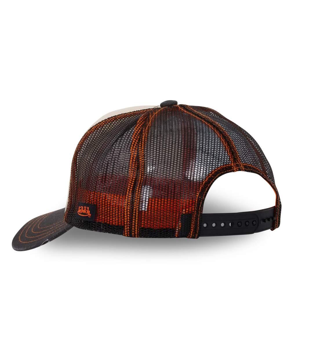 Casquette trucker fermeture snapback Crew Von Dutch Vondutch-4