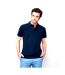 SOLS Mens Summer II Pique Short Sleeve Polo Shirt (Navy) - UTPC318-1