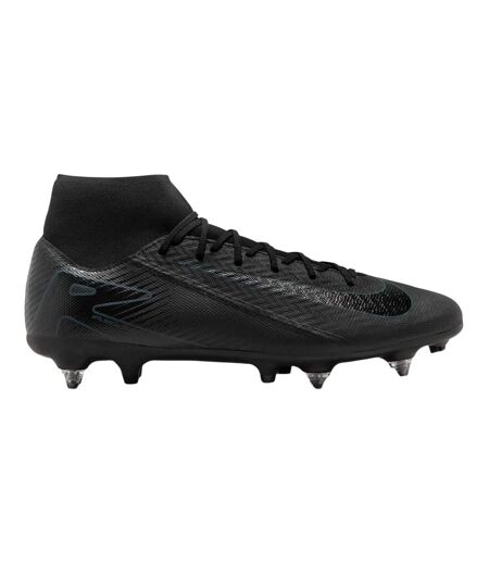 Mens Mercurial Superfly 10 Soft Ground Football Boots Black Green Nike