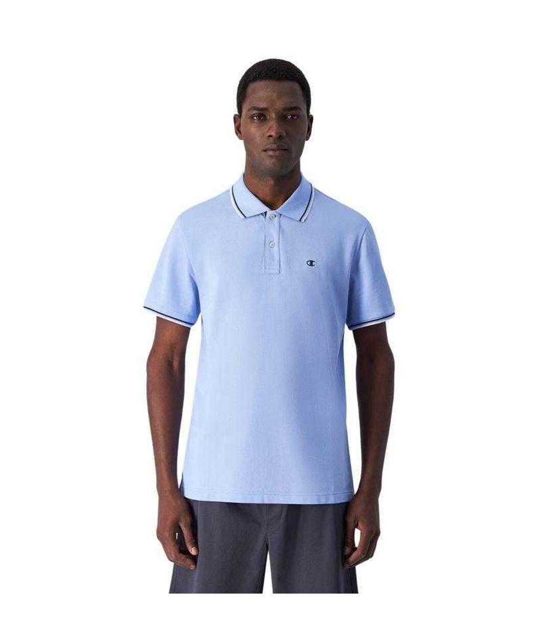 Polo Homme Bleu Champion-1