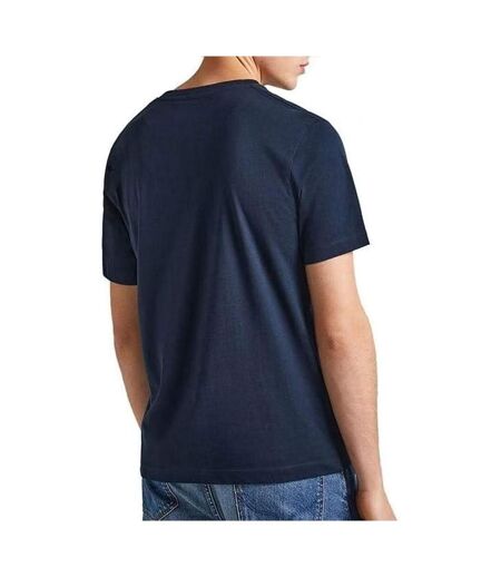 T-Shirt bleu foncé homme pepe jeans contrast connor