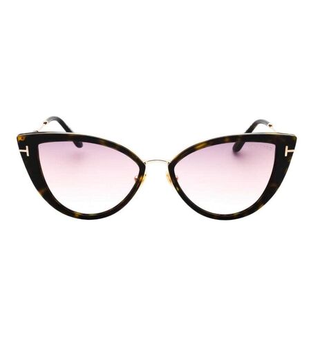 Womens/ladies Cat Eye Sunglasses One Size Havana Tom Ford