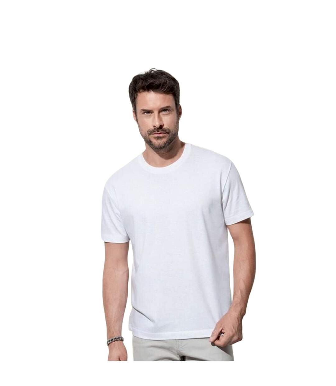 T-shirt bio homme blanc Stedman Stedman