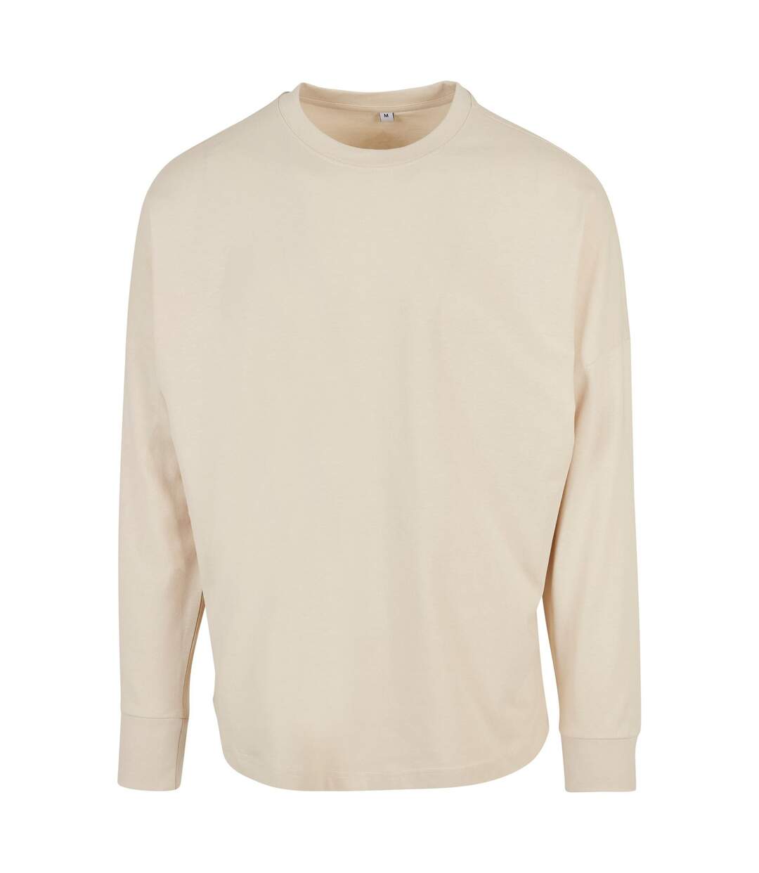T-shirt Manches Longues Adulte Sable Build Your Brand-1