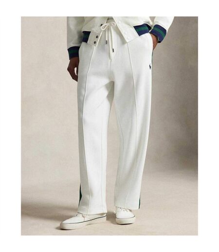 Pantalon De Jogging Ample Molletonné À Ourlet Ouvert Homme Blanc Ralph Lauren