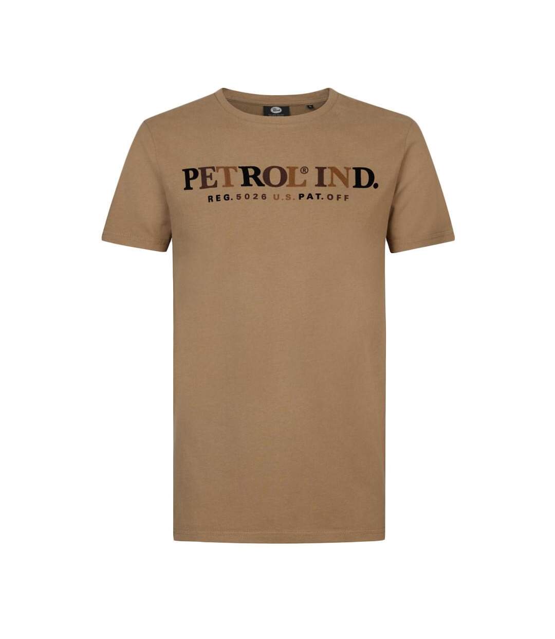 T-shirt Kaki Homme Petrol Industries Classic - 3XL-1