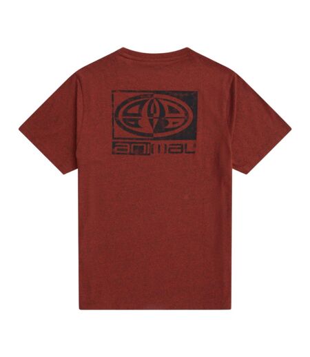 Mens jacob logo t-shirt red Animal