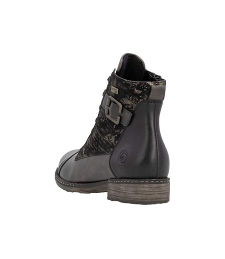 Bottines à Lacets et Zip Remonte Odeon
