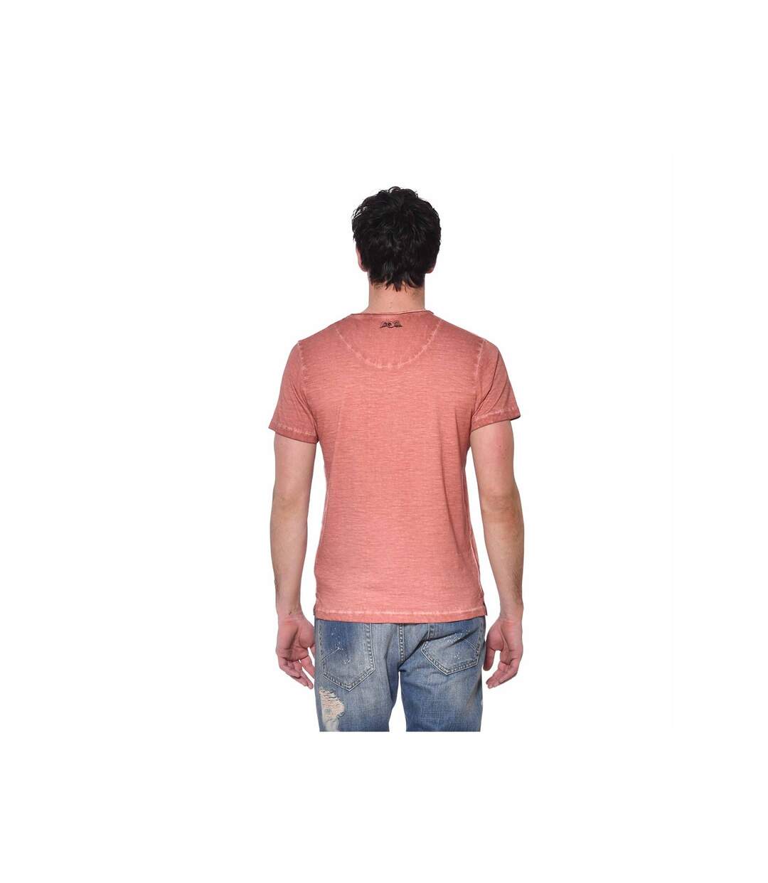 T-Shirt Col en V homme Ron Vondutch-3