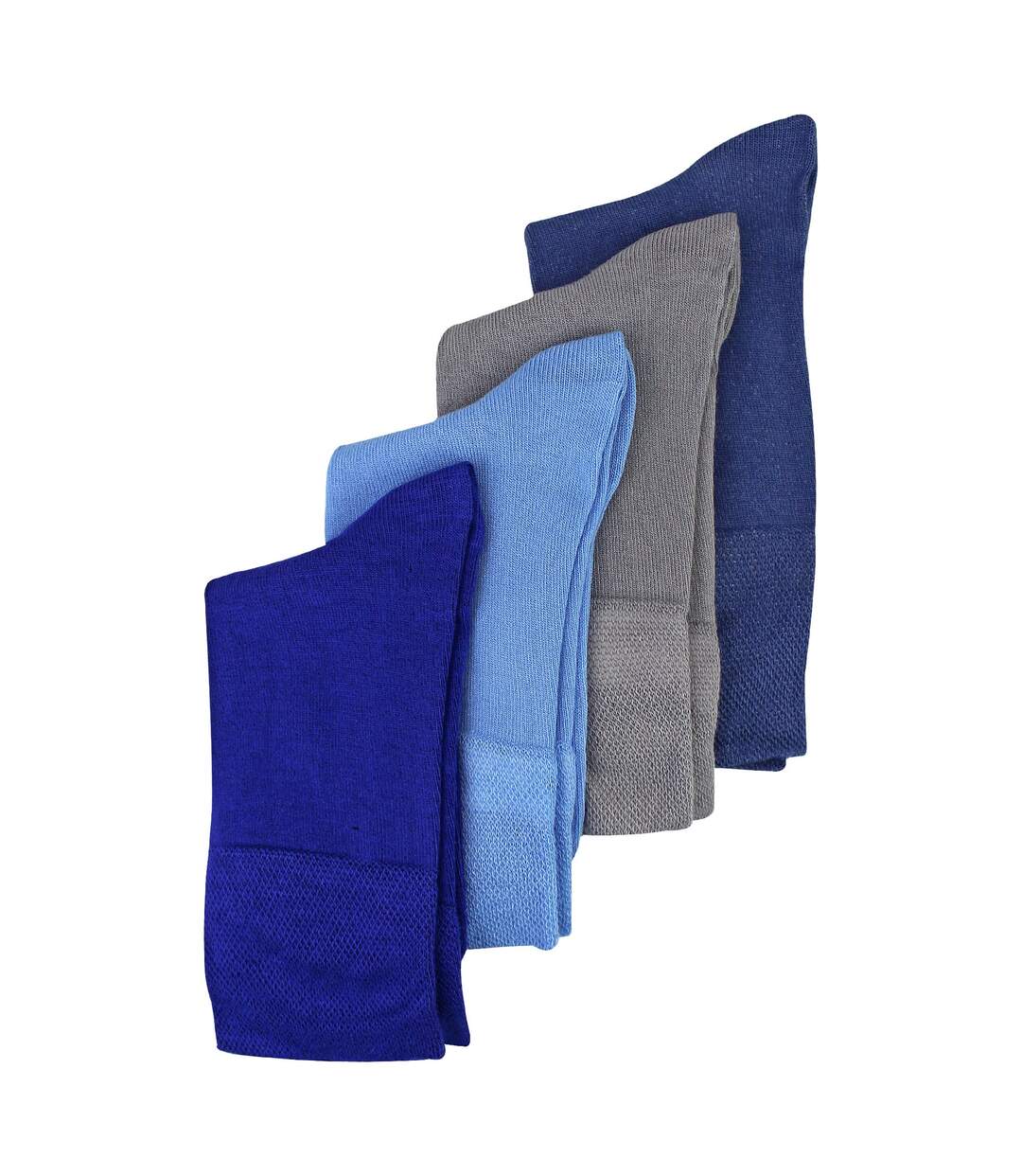 12 Pairs Ladies Bamboo Diabetic Socks | Soft Non Binding Comfort Socks-3