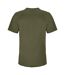 Mens sporty short sleeve performance t-shirt army SOLS