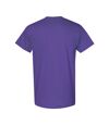 Gildan Mens Heavy Cotton Short Sleeve T-Shirt (Pack of 5) (Lilac) - UTBC4807