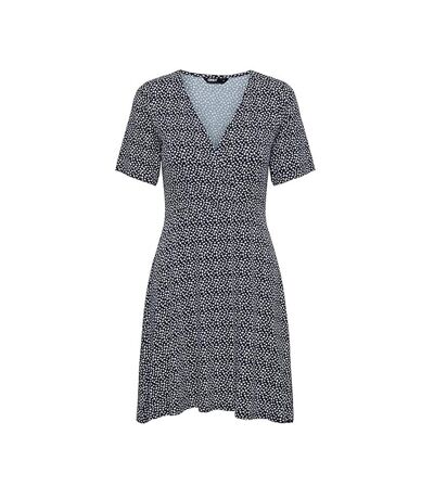 Robe Noire à Motifs Femme Only Verona - M