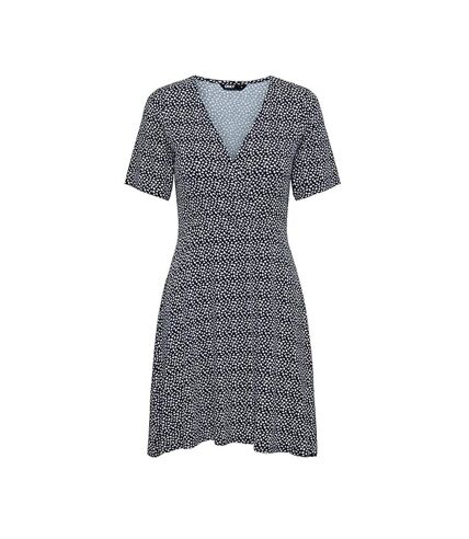 Robe Noire à Motifs Femme Only Verona - M