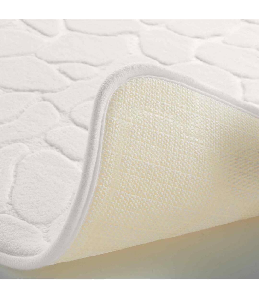 Tapis de Bain Ricochet 50x120cm Blanc-3