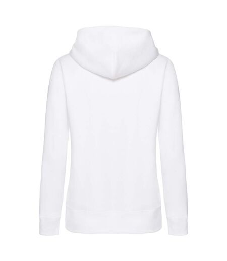 Sweat À Capuche Premium Sweat Femme Blanc Fruit Of The Loom