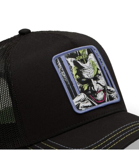 Casquette trucker avec filet en sergé de coton DC Comics Joker Capslab