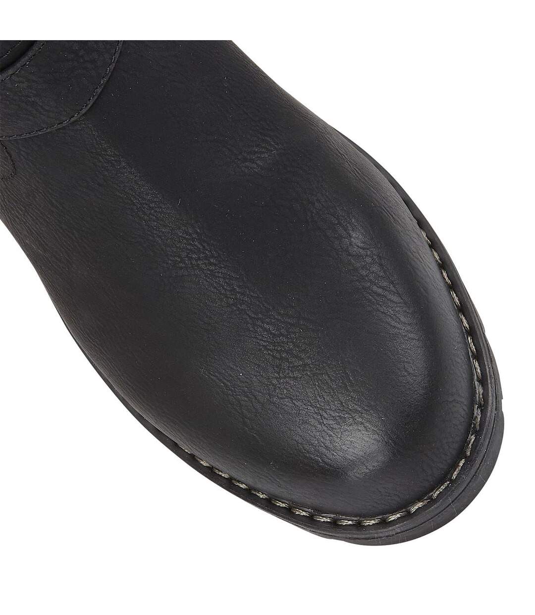 Bottes De Motard Jemima Femme Noir Lotus Shoes-3