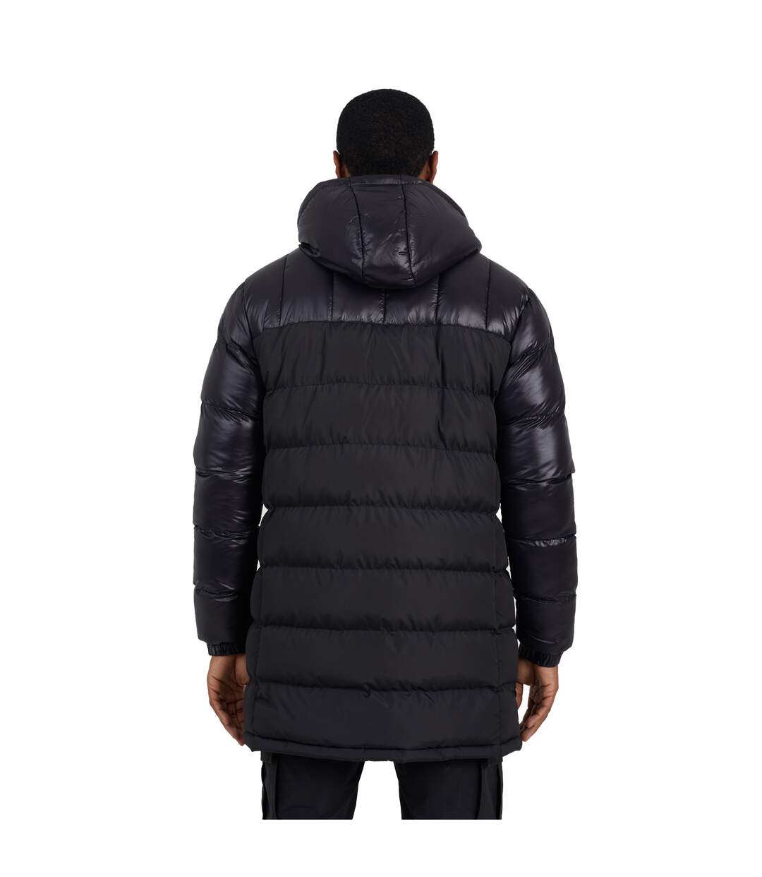 Doudoune Matelassée Homme Noir Brave Soul-3
