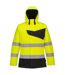 Mens pw2 high-vis winter jacket yellow/black Portwest-1