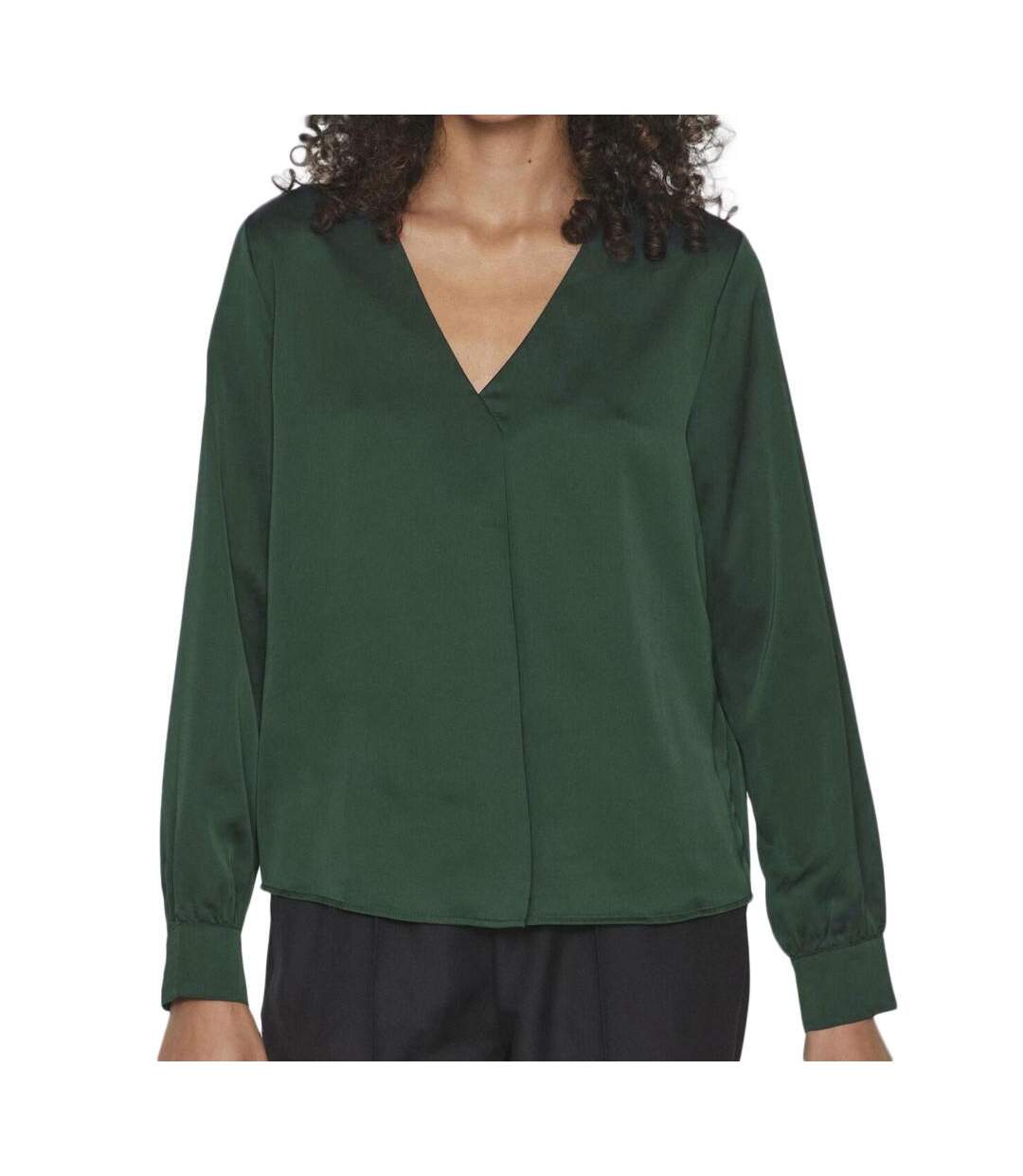 Blouse Verte Femme Vila Viellette - 34