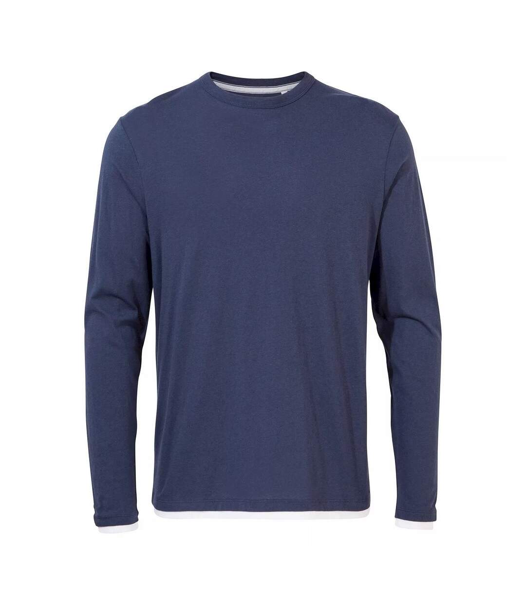 Craghoppers Mens Coulter NosiBotanical Long-Sleeved T-Shirt (Blue Navy)