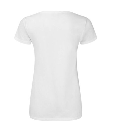 T-shirt Iconic Femme Blanc Fruit Of The Loom