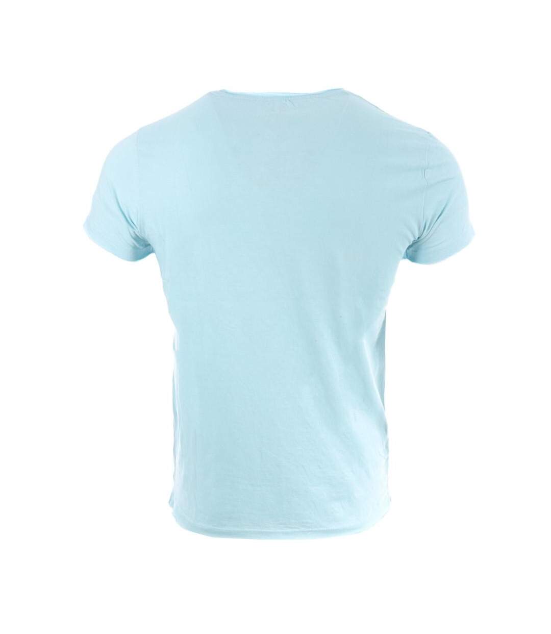 T-shirt Bleu Homme La Maison Blaggio MYKE - XXL-2