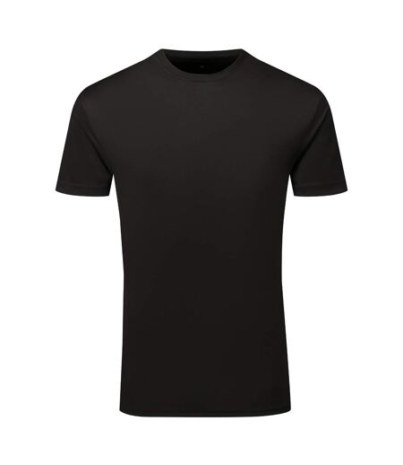 T-shirt Motif/style Texturé Homme Noir TriDri