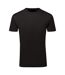 T-shirt Motif/style Texturé Homme Noir TriDri-1